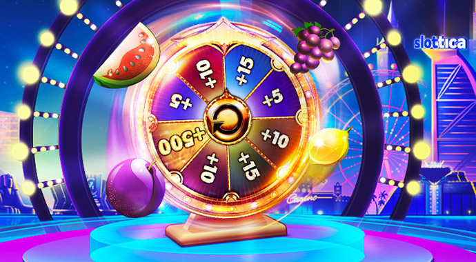 Slottica bonus powitalny — ekran promocji w kasynie